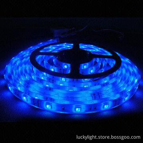 5m/Roll 5050 Blue LED Strip with 36W Power and 12V DC Voltage